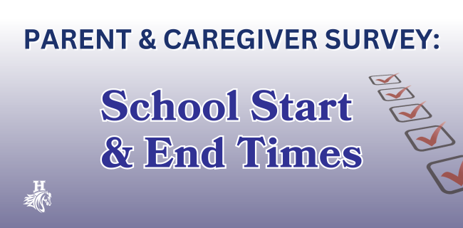 Parent & Caregiver Survey - School Start & End Times