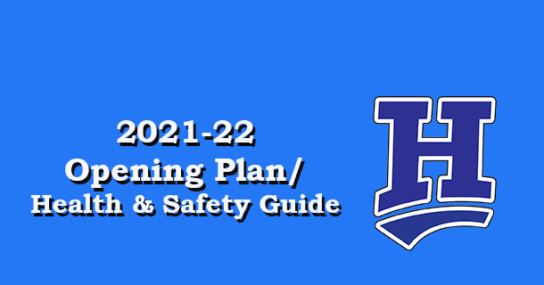 2021-22 Opening Plan/Health and Safety Guide