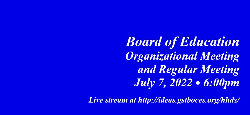 Board of Education Meetings July 7