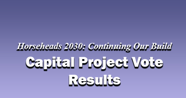 Capital Project Vote Results